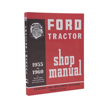 Aftermarket Ford Service Manual 1955-1960 MAW70-0051
